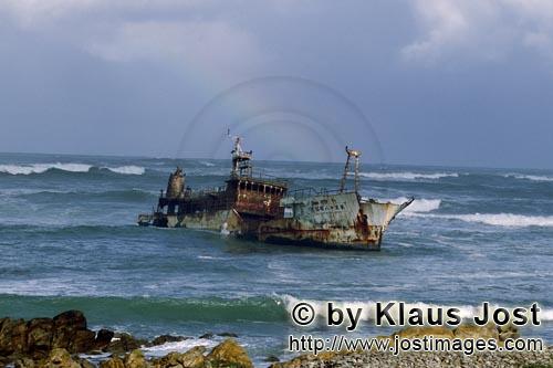 Cape Agulhas/Western Cape/South Africa        Meisho Maru 38 - final stop at Cape Agulhas        