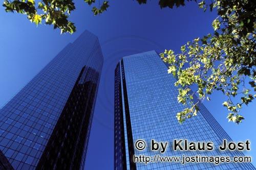 Frankfurt am Main/Germany        Twin towers Deutsche Bank