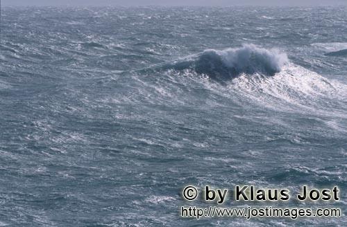 Southern tip of Africa        Stormy sea        The southern tip of Africa is known for su