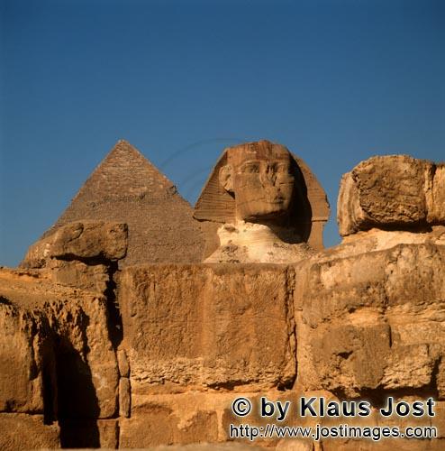 Great Sphinx of Giza/Sphinx von Gizeh        Great Sphinx of Giza        