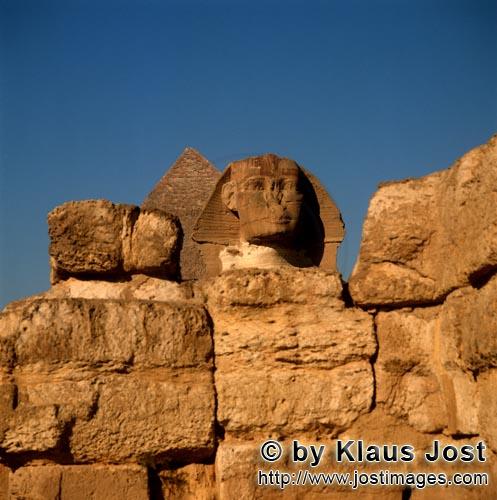 Great Sphinx of Giza/Sphinx von Gizeh        Mystical mystery: Great Sphinx of Giza        