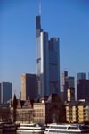 The impressive Commerzbank Tower in Frankfurt