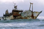Meisho Maru 38 stranded on Cape Agulhas