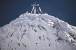 Westliche Karwendelspitze in winter