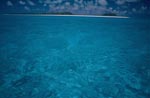 Turquoise South Sea lagoon