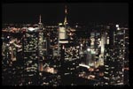 Frankfurt Night-Time Skyline