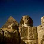 Sphinx of Giza front view