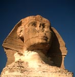 How old is the enigmatic-looking Sphinx of Giza?